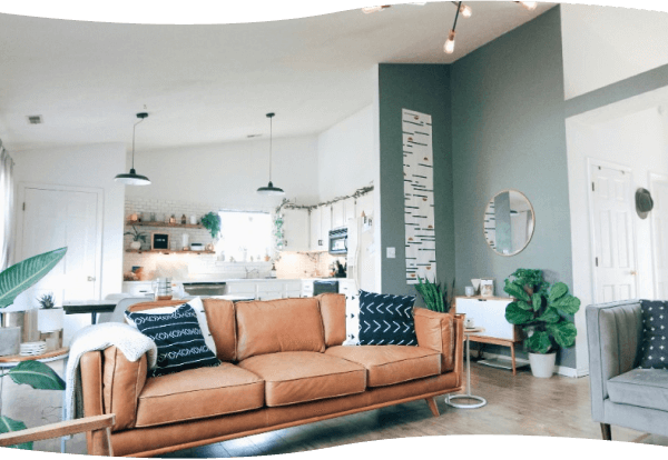 和モダンな部屋