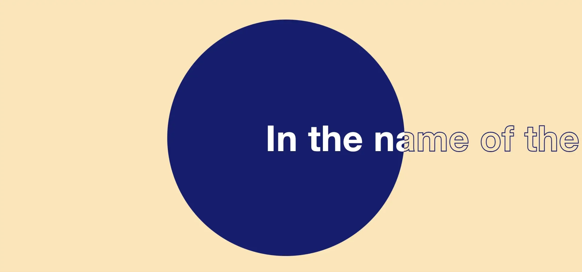 背景をスクロールに応じて変形させテキストが流れていくアニメーション